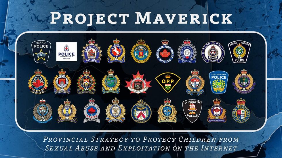 Project Maverick involved collaboration from 27 different police forces across Ontario.