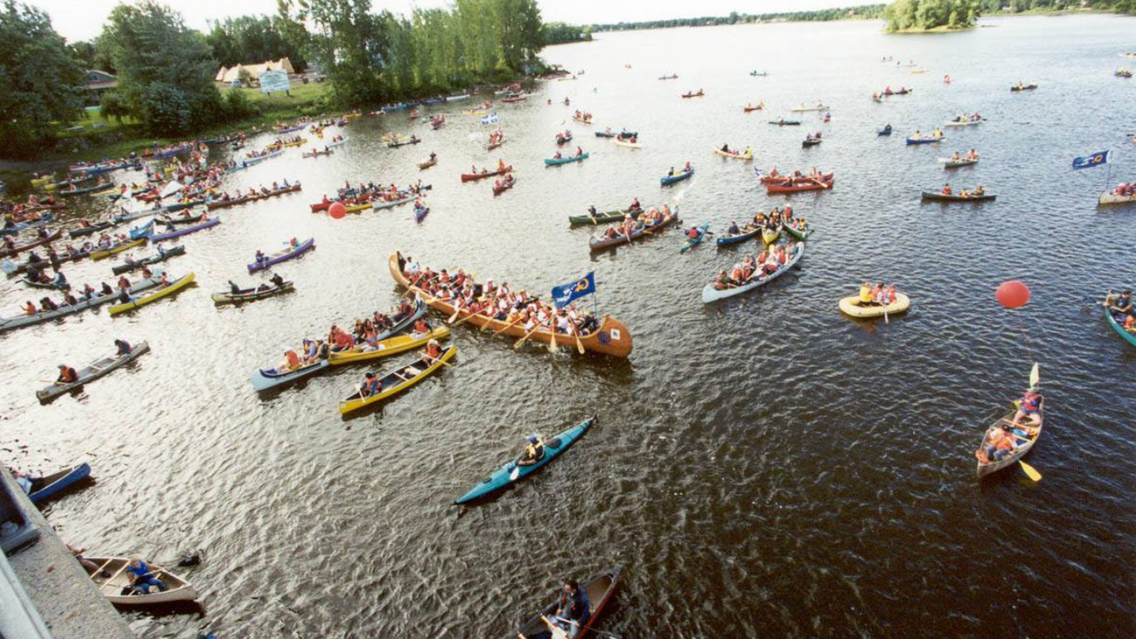 Projet de l'Île-Gagnon : Tu peux manifester en kayak cette fin de semaine à Laval