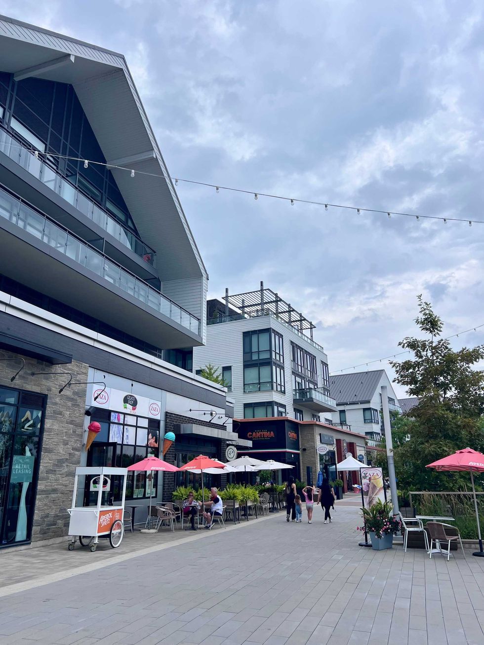 Promenade at Friday Harbour.
