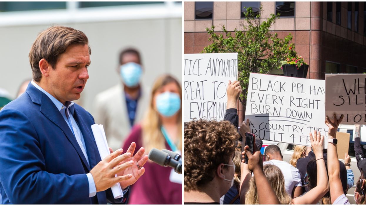 Protests In Florida Continue In The State After Governor DeSantis Breaks Silence