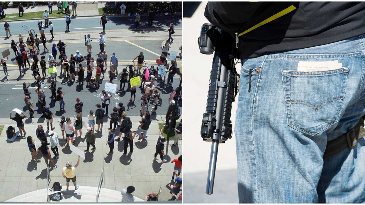 Protests In North Carolina Carry On For A Fifth Night With Rifle Carrier Arrested
