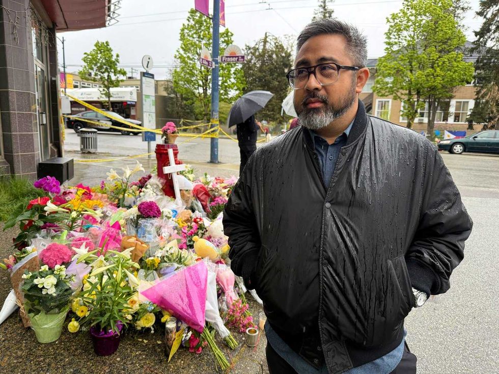 Protests outside Lapu Lapu event in Vancouver