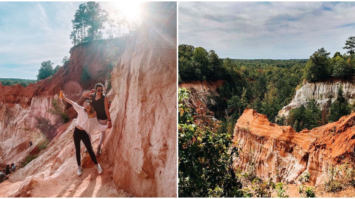 Providence Canyon State Park Georgia Hiking Atlanta