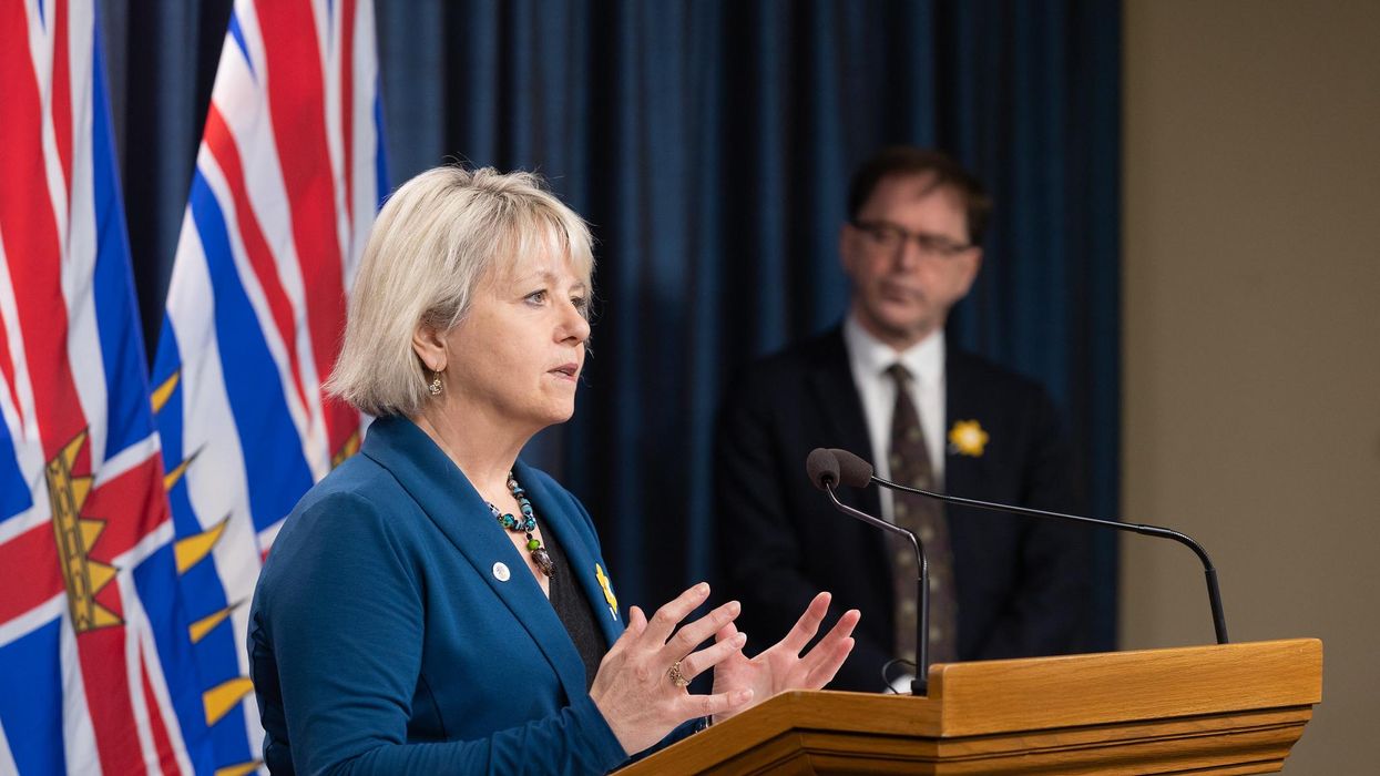 Provincial health officer Dr. Bonnie Henry.