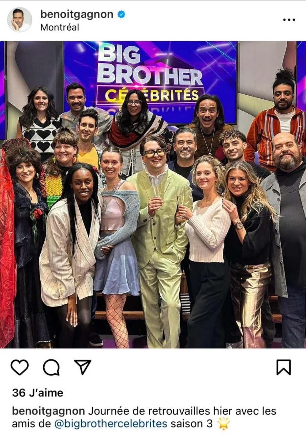 Publication de Beno\u00eet Gagnon.