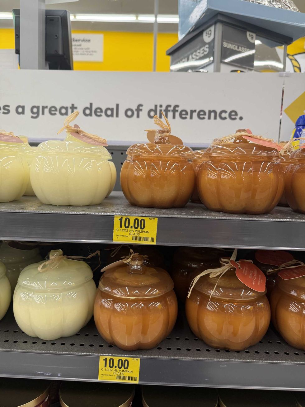 Pumpkin candles