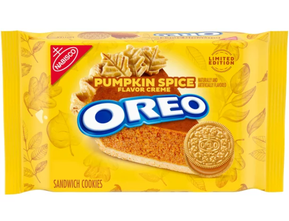 Pumpkin Spice flavoured Oreos.