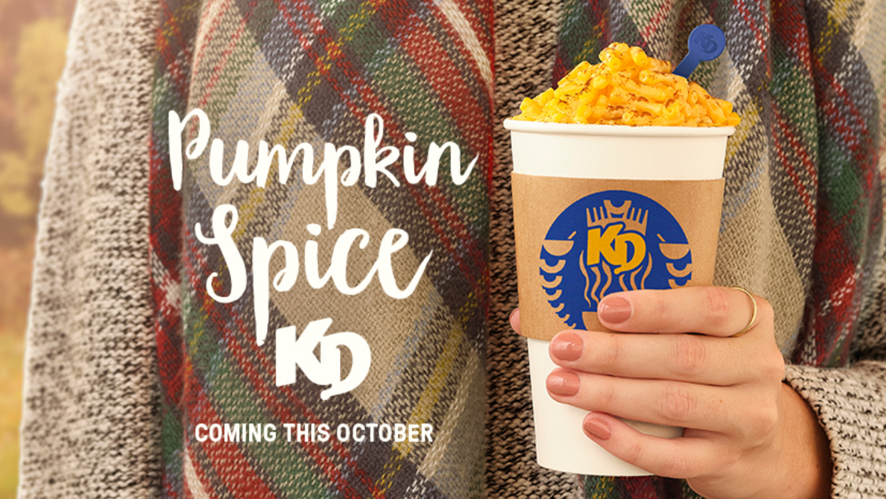Pumpkin Spice Kraft Dinner Is Coming To Canada & KD Says They're Not Joking