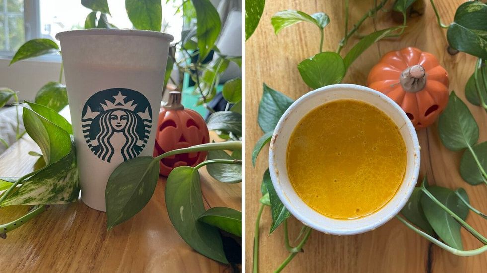 Pumpkin Spice Latte Starbucks.