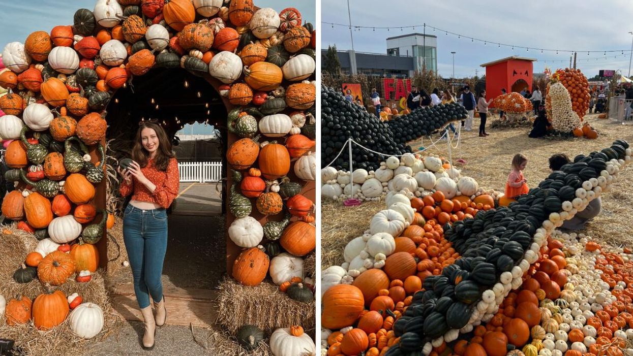 Pumpkinville event in Toronto, Ontario.