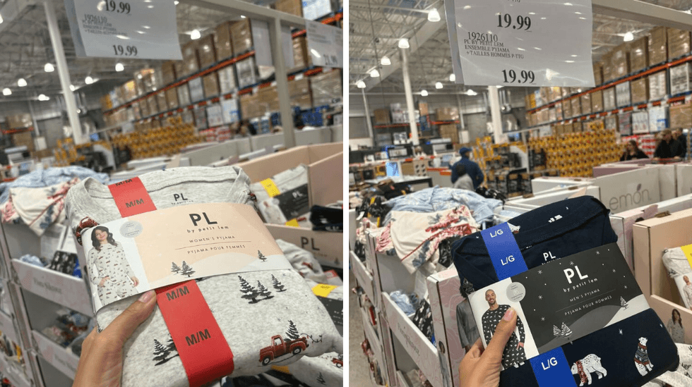 Pyjamas des F\u00eates pour femmes et hommes PL by Petit Lem vendus chez Costco