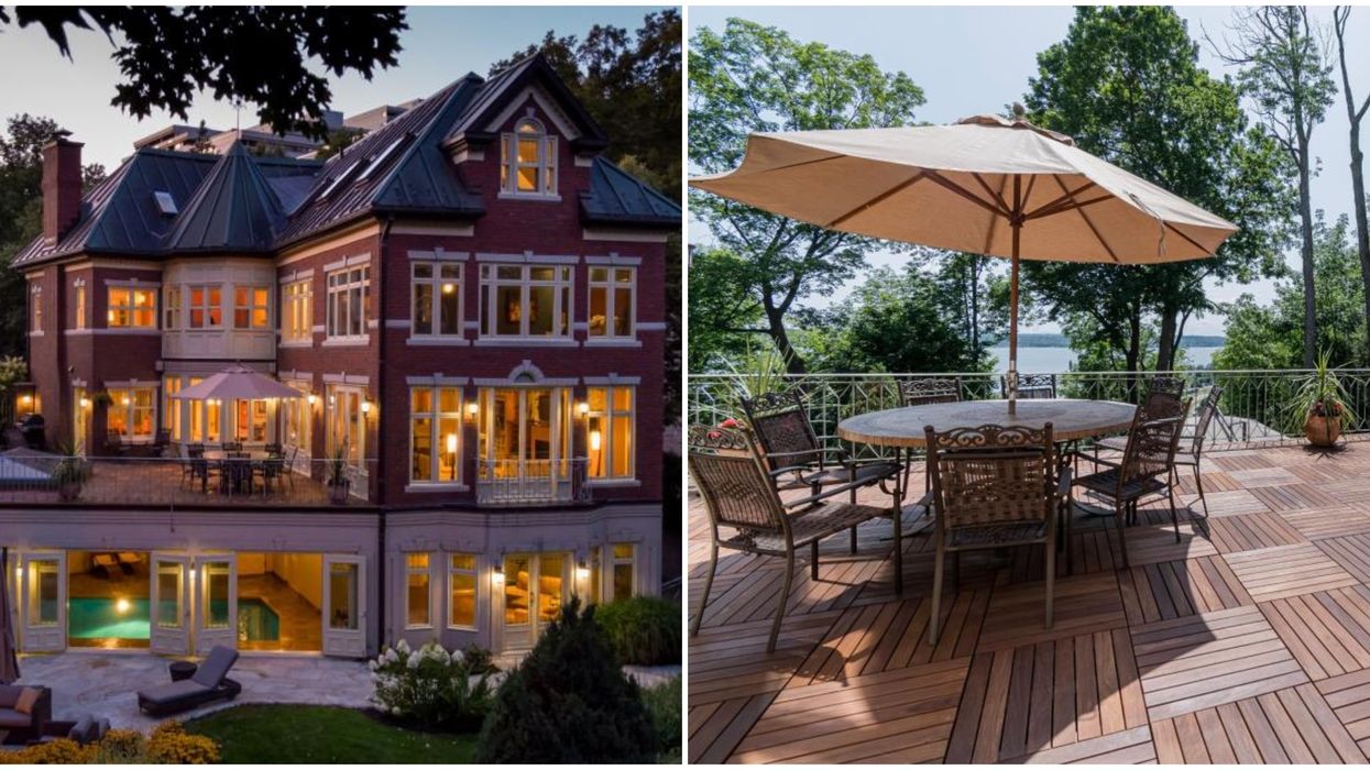 Québec : Maison de luxe à 2,6 M$ a vendre avec deux terrasses magnifiques