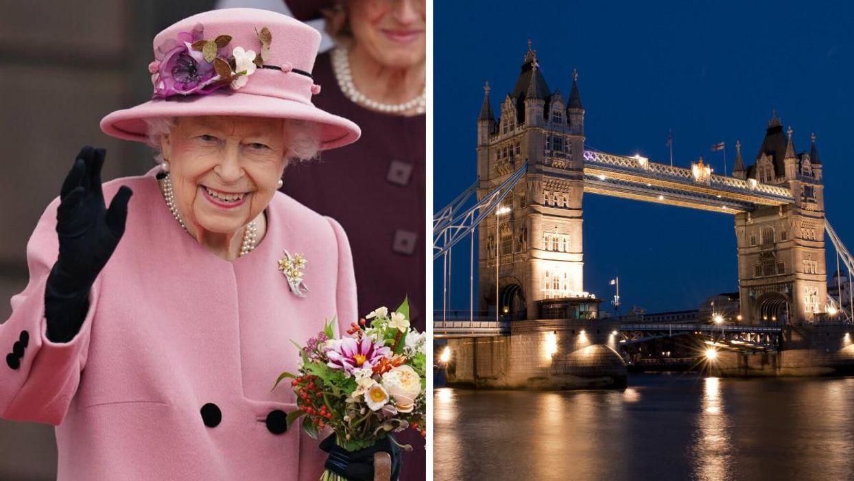 Queen Elizabeth II; London Bridge.
