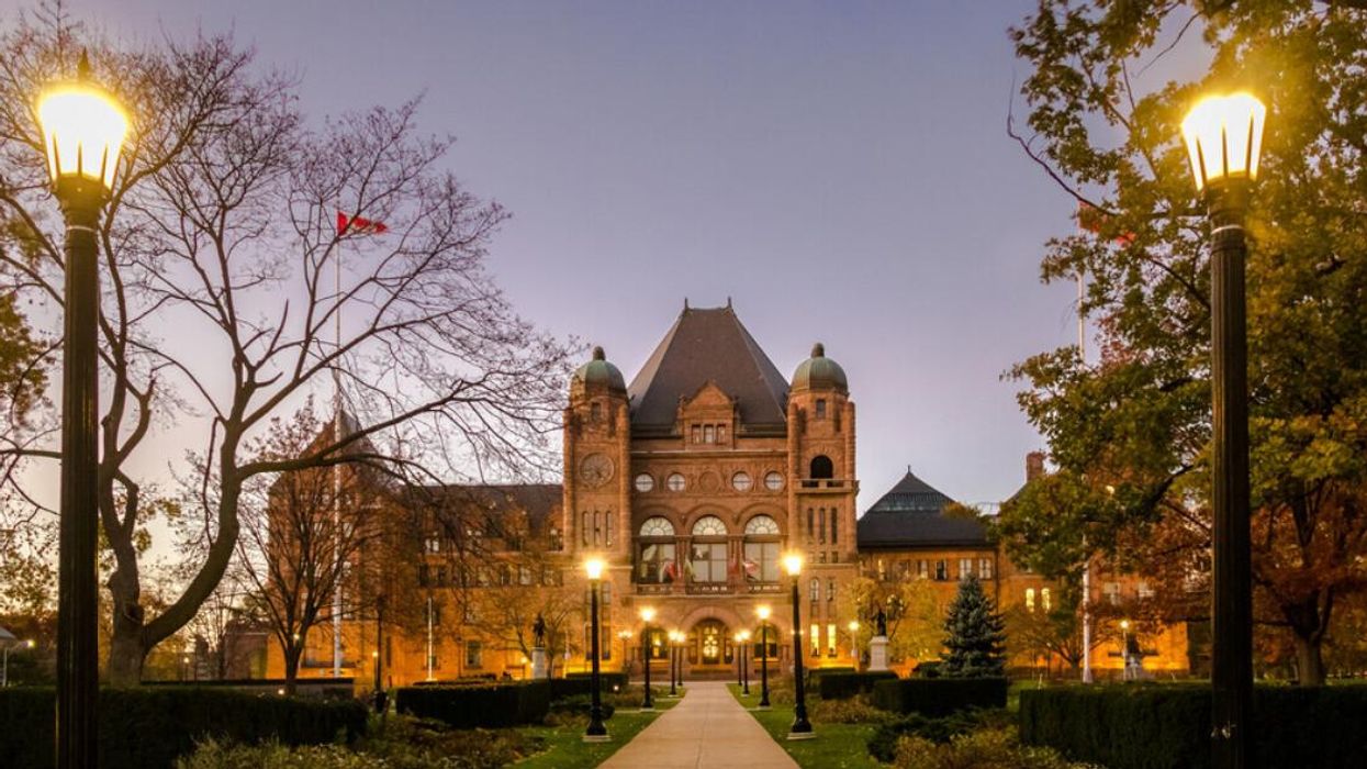 Queen's Park in Toronto, Ontario.
