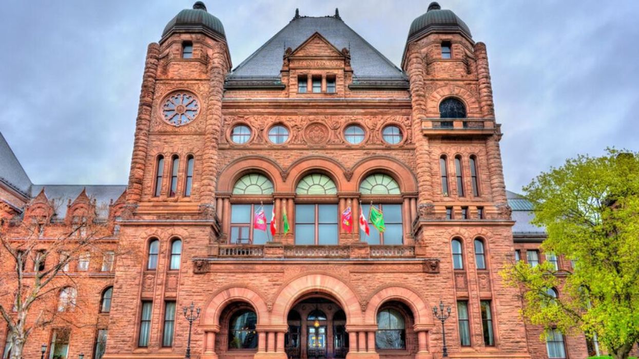 Queen's Park in Toronto, Ontario.