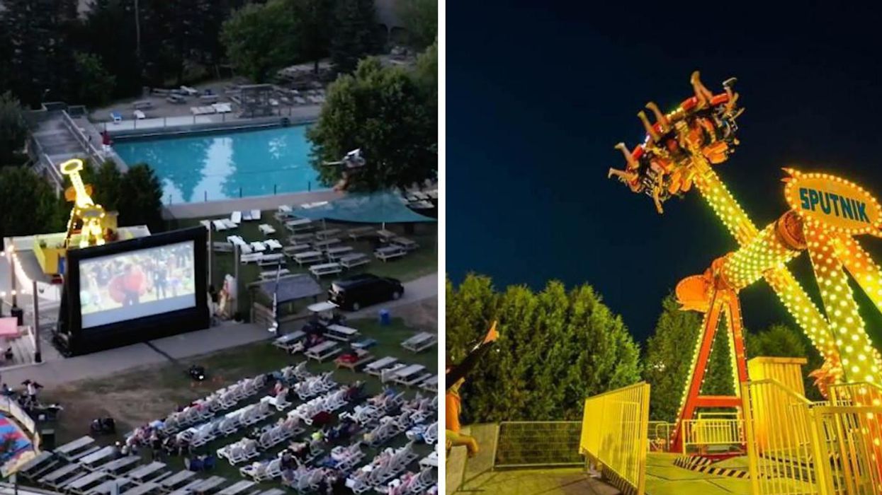 Quoi faire à Saint-Sauveur : Des soirées cinéma et manèges pour seulement 17 $