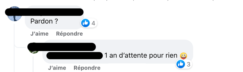 R\u00e9actions apr\u00e8s l'annulation d'un spectacle.