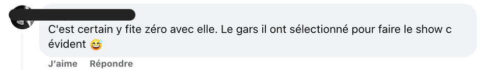 R\u00e9actions de M\u00e9lanie de 5 gars pour moi.