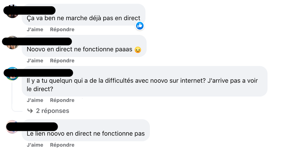 R\u00e9actions des fans d'OD.