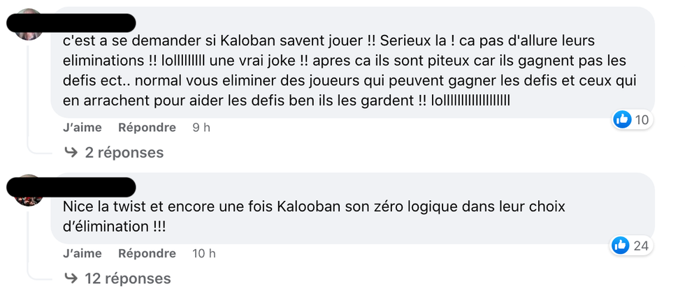 R\u00e9actions du d\u00e9part de Sylvain \u00e0 Survivor.