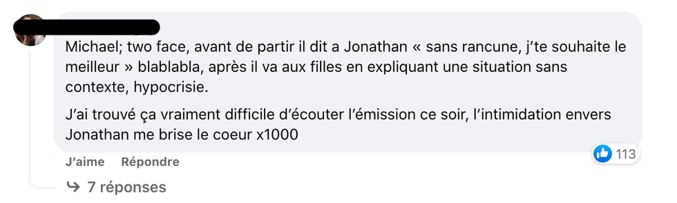 R\u00e9actions face \u00e0 Jonathan d'OD Martinique.