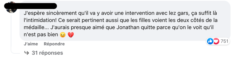 R\u00e9actions face \u00e0 Jonathan d'OD Martinique.