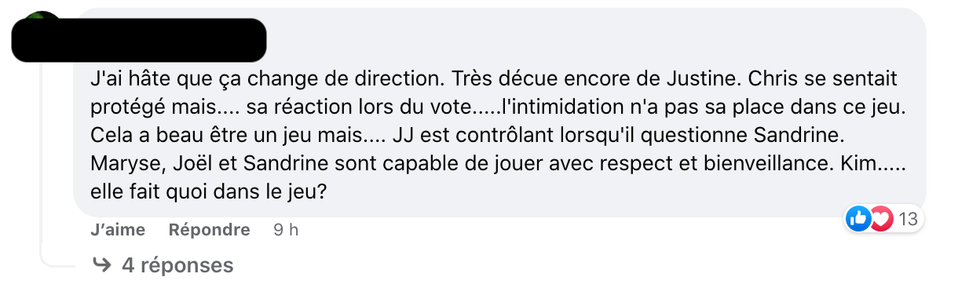 R\u00e9actions suite au d\u00e9part de Sango.