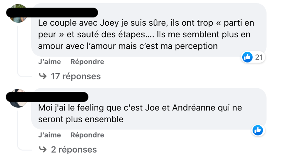 R\u00e9actions sur L'amour est dans le pr\u00e9.