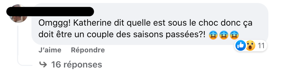 R\u00e9actions sur L'amour est dans le pr\u00e9.