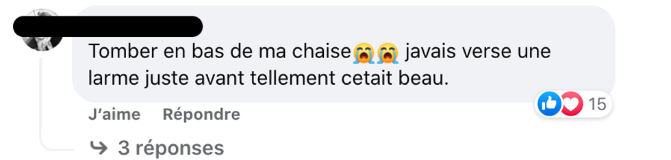 R\u00e9actions sur L'amour est dans le pr\u00e9.