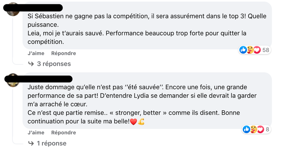 R\u00e9actions sur les Face-\u00e0-face \u00e0 R\u00e9volution.