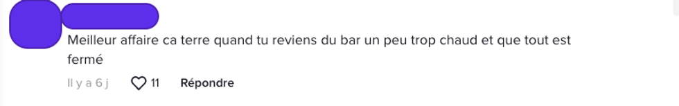 R\u00e9actions \u00e0 la vid\u00e9o sur TikTok.