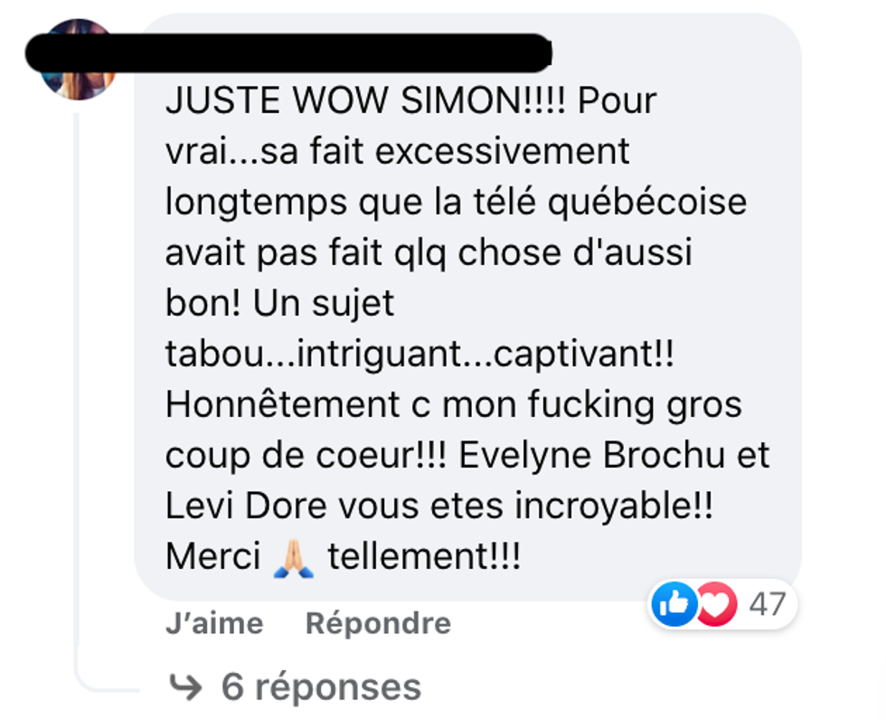 R\u00e9ations sur la s\u00e9rie Chouchou.