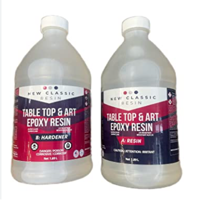 R\u00e9sine \u00e9poxy pour art, artisanat.