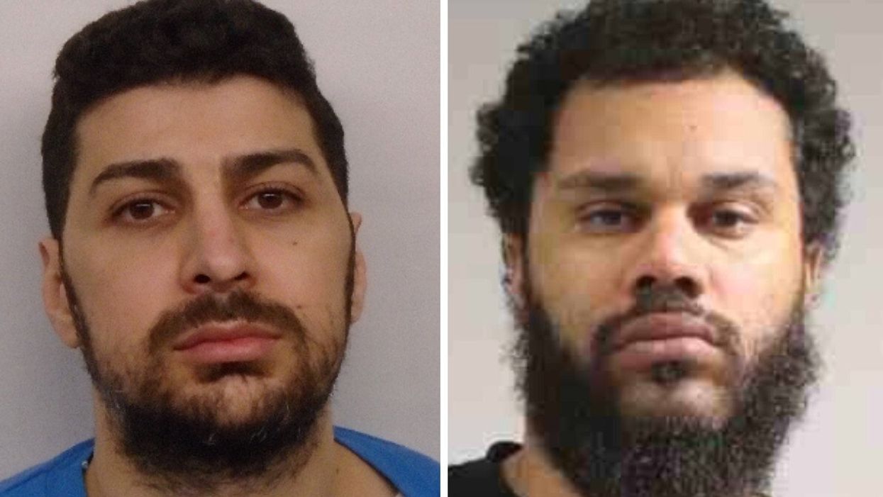 Rabih Alkhalil. Right: Cody Casey.