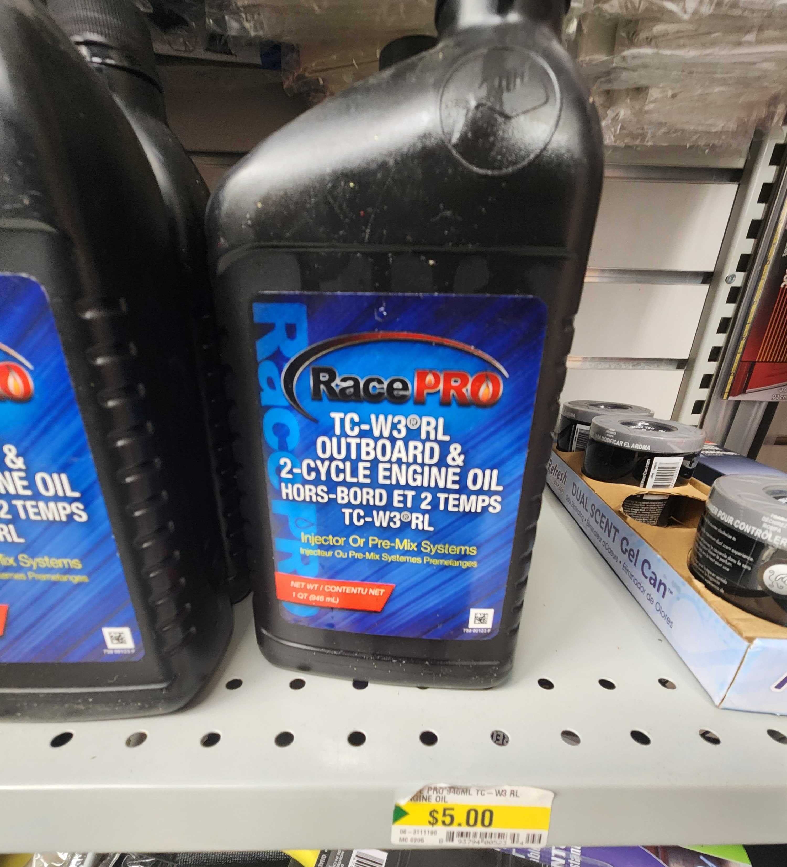 RacePRO TC-W3 RL Outboard & 2 Cycle Engine Oil.