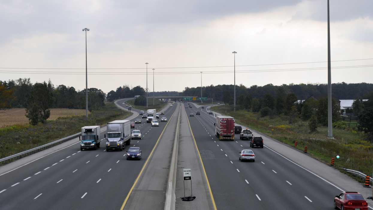 Racist Act On Highway 401 Reportedly Had A Car Showing A 'Slave' Sign (PHOTO)
