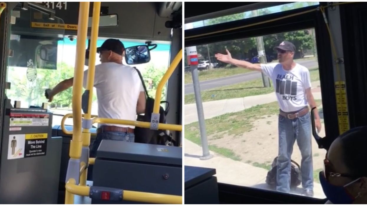 Racist Rant On The TTC Was Caught On Video After A Man Was Asked To Turn His Music Down