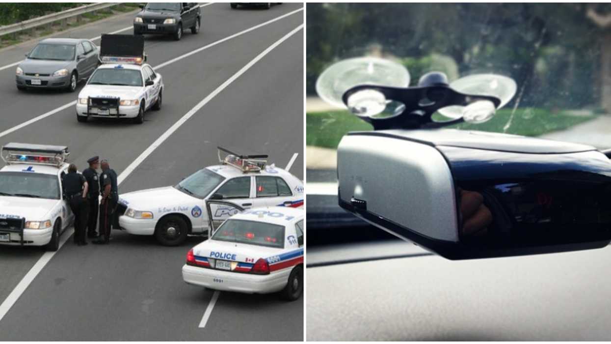 Radar Detectors In Ontario Are Being Seized From Speeding Drivers By Toronto Police