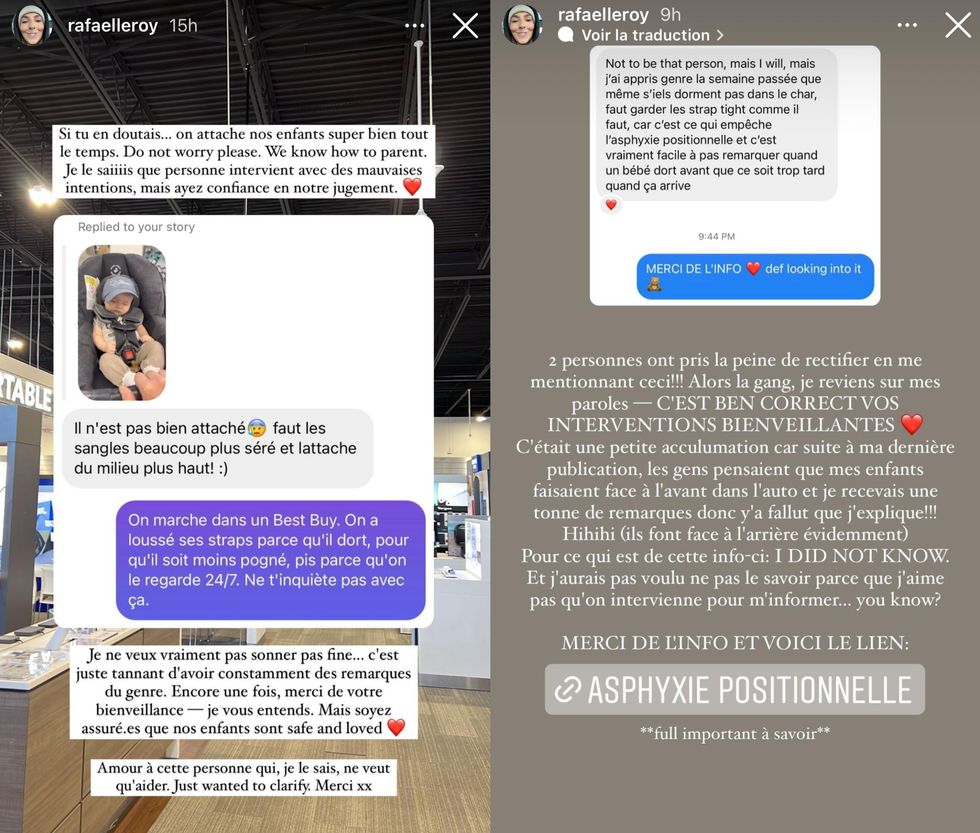 Rafa\u00eblle Roy r\u00e9pond aux commentaires qu'elle re\u00e7oit.