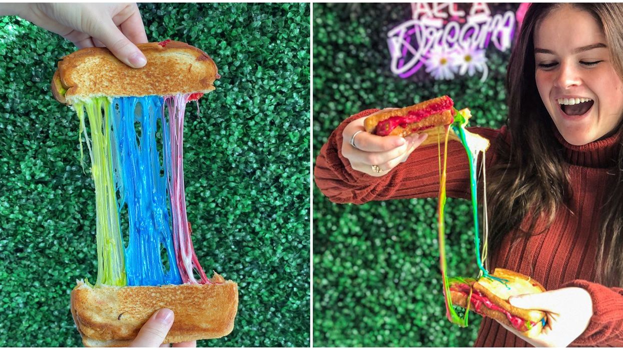 Rainbow Grilled Cheeses In Ottawa Have Arrived To Satisfy Your Carb Craving