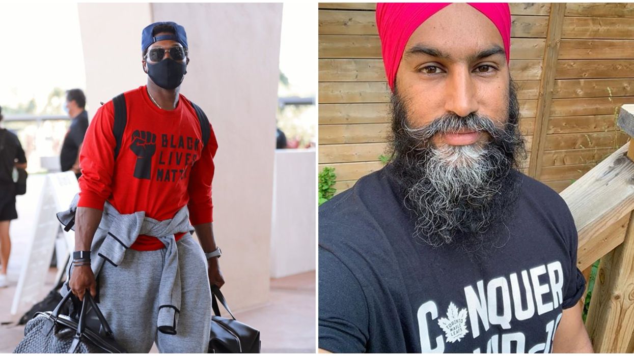 Raptors' Black Lives Matter Jerseys Earn Them A Shoutout From Jagmeet Singh