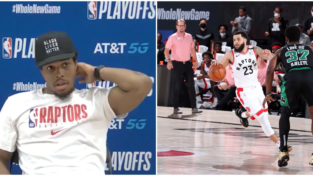 Raptors Game Ended With An Elimination But The Players Were Still Hyping Each Other Up