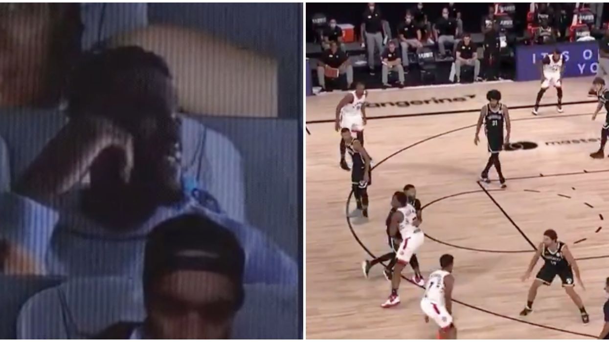 Raptors Virtual Fans Included Injured Player Oshae Brissett For Game 2 On Wednesday