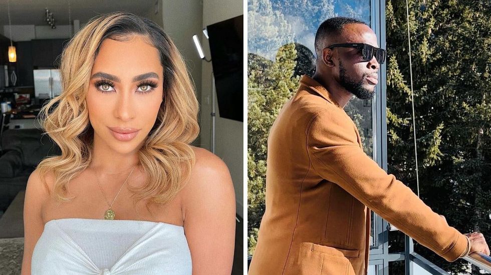 Raven Ross. Right: Sikiru "SK" Alagbada.