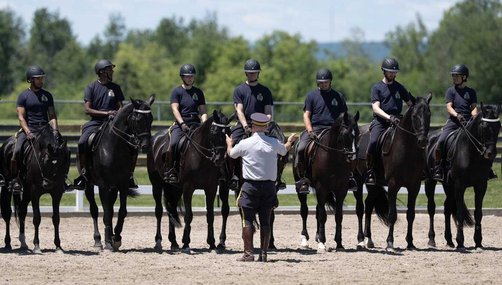 RCMP Musical Ride marks 153 years on horseback