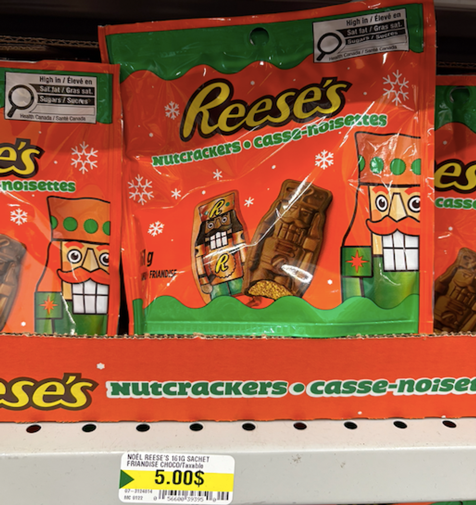 Reese's en forme de casse-noisettes.