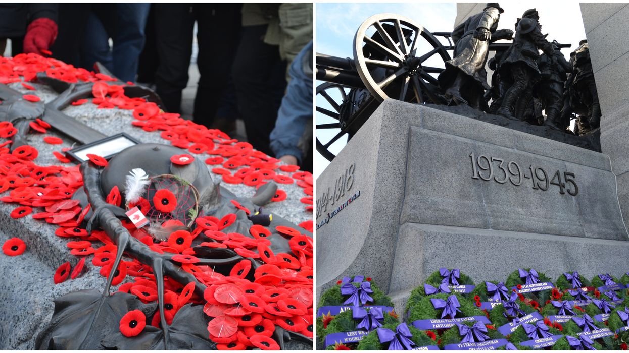 Remembrance Day In Canada Is Different With Fewer People Commemorating & Wearing Poppies