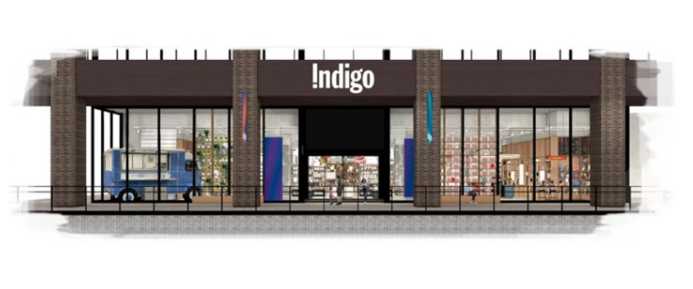 Rendering for the new Indigo store in King West.