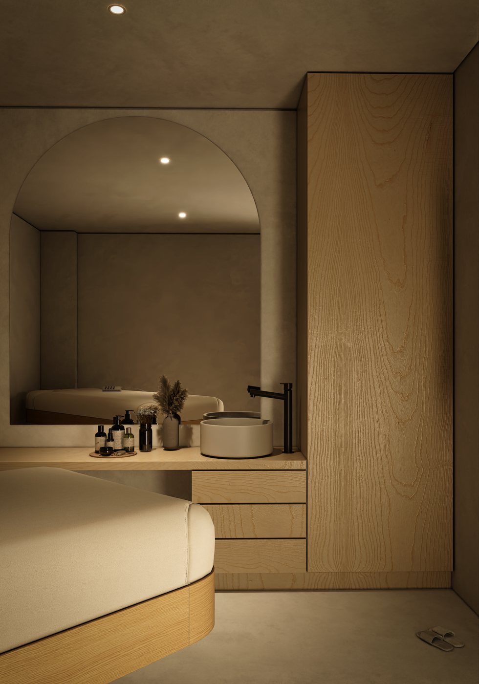 Rendering of treatment room.